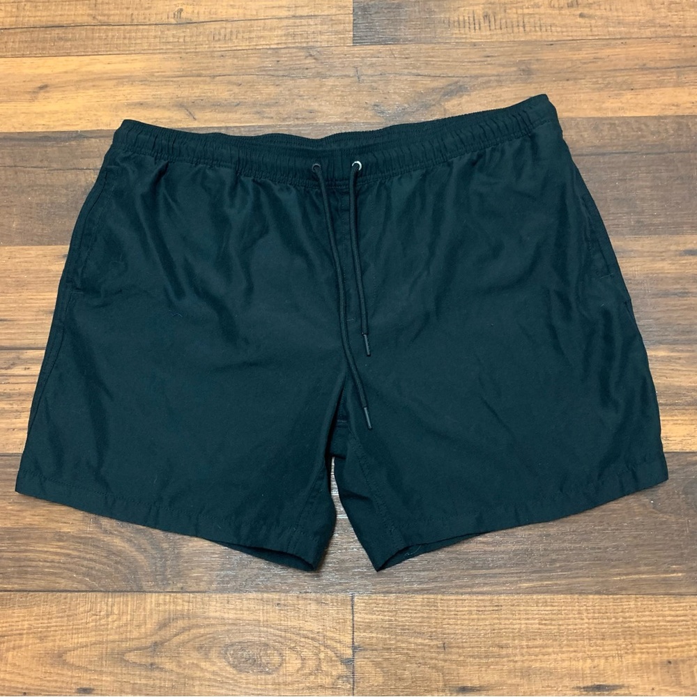 Amazon Essentials Men's 6" Quick-Dry Swim Trunk Shorts Black XXL